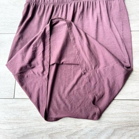 Aritzia Babaton Burgundy Open Back Stretchy Jersey Dress - Picture 8 of 14